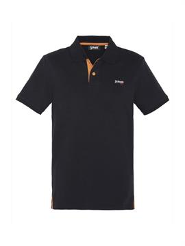 SCHOTT POLO PSMILTON E22U NERO/ORANG