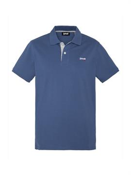 SCHOTT POLO PSMILTON E22U BLU/HEAT