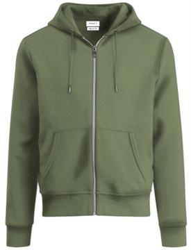 MARKUP FELPA ZIP E23U MILITARE