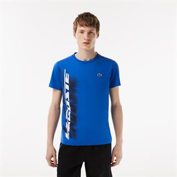 LACOSTE T-SHIRT E23U KXB AZZURRO