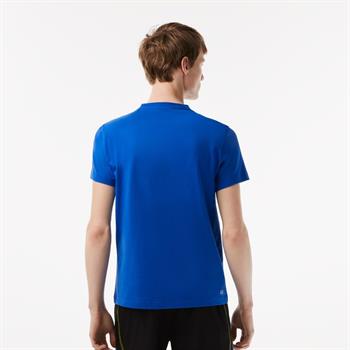 LACOSTE T-SHIRT AZZURRO