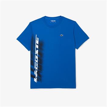 LACOSTE T-SHIRT AZZURRO