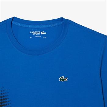 LACOSTE T-SHIRT AZZURRO