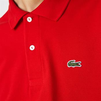 LACOSTE POLO CLASSIC FIT ROSSO