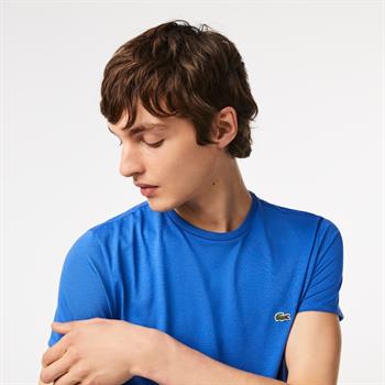 LACOSTE T-SHIRT AZZURRO