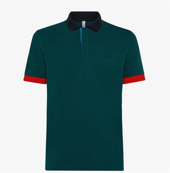 SUN68 POLO 3 COLOR WAY