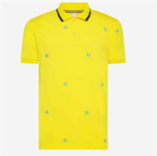 SUN68 POLO FULL EMBRODERY EL