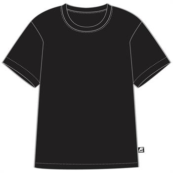 K-WAY T-SHIRT AMALIA E22D USY NERO