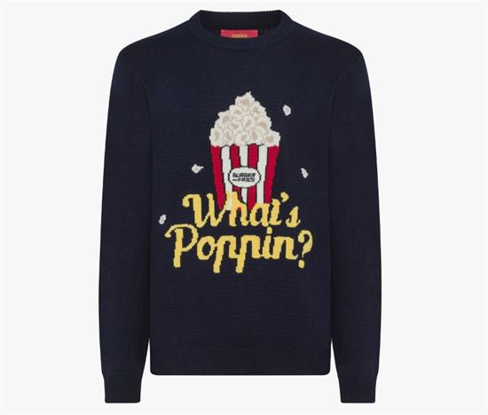 SUN68 MAGLIA ROUND POP CORN