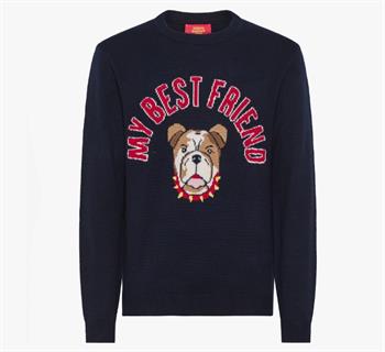 SUN68 MAGLIA ROUND JACK THE DOG