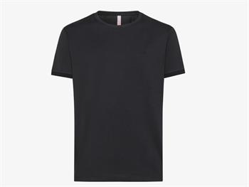 SUN68 T-SHIRT ROUND E24U 11 NERO