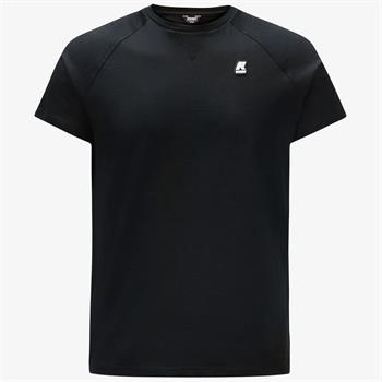 K-WAY T-SHIRT EDWING E24U USY NERO