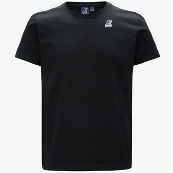 K-WAY T-SHIRT EDOUARD E24U USY NERO