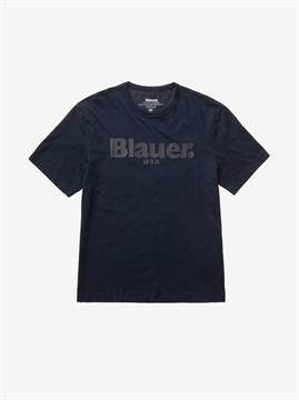 BLAUER T-SHIRT