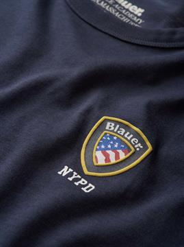 BLAUER T-SHIRT