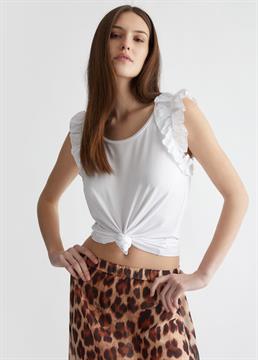 LIU.JO T-SHIRT ROUGE E24D 11110