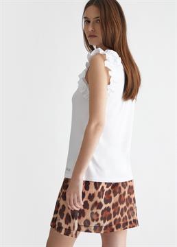 LIU.JO T-SHIRT MANICHE ROUGE