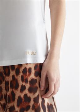 LIU.JO T-SHIRT MANICHE ROUGE
