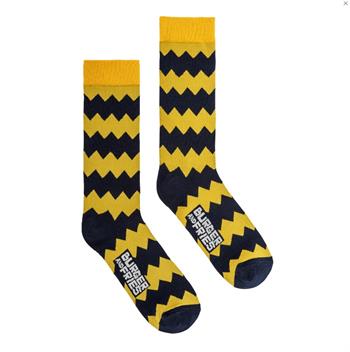 SUN68 SOCKS ZIGZAG E24U 2307 YE/NA