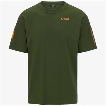 K-WAY T-SHIRT FANTOME E24U AO1 V/CYPR