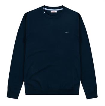 SUN68 MAGLIA ROUND I24U 07 NAVY