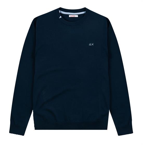 SUN68 MAGLIA ROUND SOLID