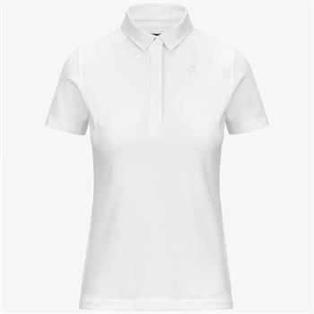K-WAY POLO AMEDEA E25D 001 BIANCO