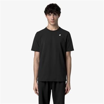 K-WAY T-SHIRT ADAME E25U USY NERO
