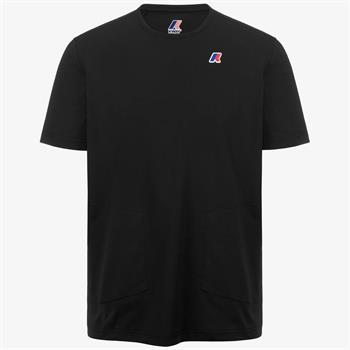 K-WAY T-SHIRT SERIL E25U USY NERO