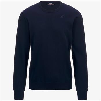 K-WAY MAGLIA SEBASTIEN E25U K89 BLU