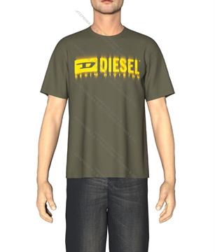 DIESEL T-SHIRT T-ADJUST E25U 51F