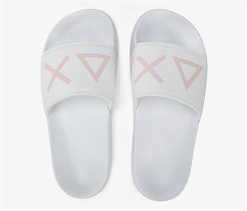 SUN68 CIABATTE E25D 01 BIANCO