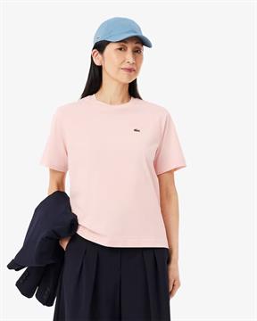 LACOSTE T-SHIRT E25D ADY SALMONE