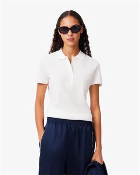 LACOSTE POLO SLIM FIT E25D 001 BIANCO