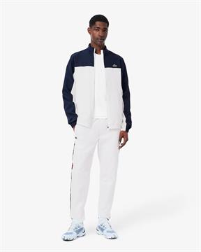 LACOSTE TUTA COMPLETA E25U HI1 BIANCA/BLU