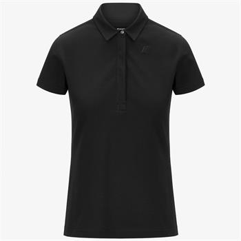 K-WAY POLO AMEDEA E25D USY NERO