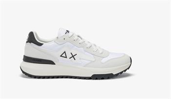 SUN68 RUNNING E25U 01 BIANCO