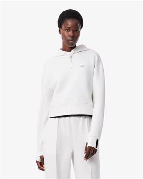 LACOSTE FELPA E25D 001 BIANCO