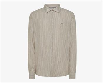 SUN68 CAMICIA STRIPE E25U 1801 SA/BI