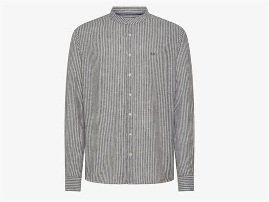 SUN68 CAMICIA LINEN STRIPE KOREAN