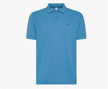 SUN68 POLO STRIPES E25U 56 AVIO