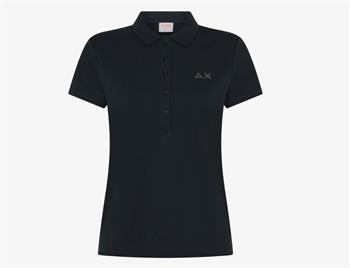 SUN68 POLO SOLID E25D 07 NAVY