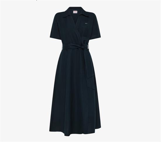 SUN68 ABITO DRESS CHEMISIER LINEN