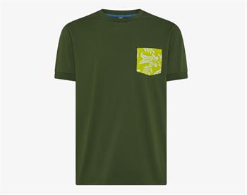 SUN68 T-SHIRT POCKET E25U 37 V/SCURO