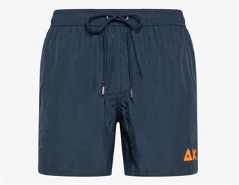 SUN68 BEACH FLUO E25U 07 NAVY