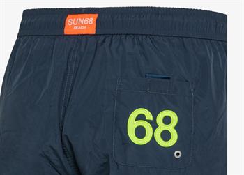 SUN68 BEACH LOGO FLUO