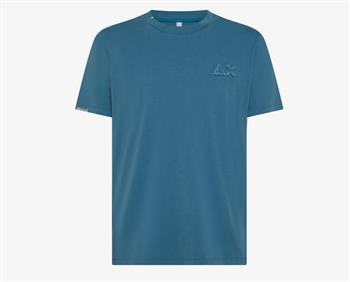 SUN68 T-SHIRT VINTAGE E25U 80 A/SCURO