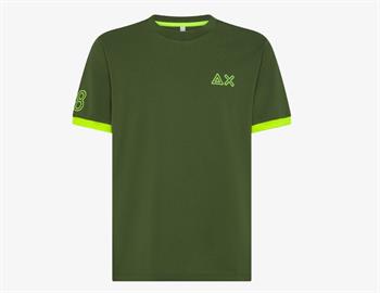 SUN68 T-SHIRT PIQUET E25U 37 V/SCURO