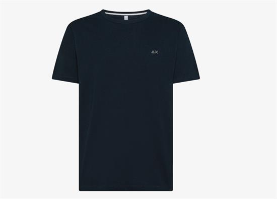 SUN68 T-SHIRT JERSEY LINEN