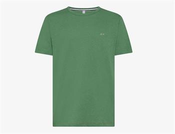 SUN68 T-SHIRT LINEN E25U 84 V/SALVI